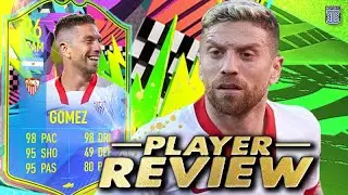 INSANE LS DRIBBLING!😍 96 SUMMER STARS GOMEZ PLAYER REVIEW! FIFA 21 ULTIMATE TEAM
