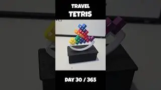 3D Printing Everyday for 365 Days 30/365 tetris game #3dprinting #stem #ideas #practical #3dprinted
