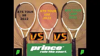 Prince ATS Tour 98 vs Prince ATS Textreme Tour 100 vs Prince ATS Tour 100P Tennis Demo Review
