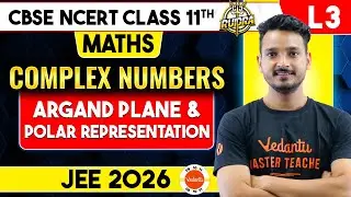 Argand Plane in Complex Number | Polar Representation of Complex Number | Class 11 Math