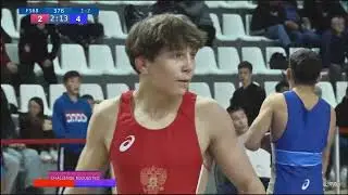 Финал до 68 Корчагин Леонид (Сахалинская область) - Тангатов Дандар (Забайкальский край)