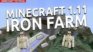Minecraft: Simple Cheap Iron Farm! [1.11.2]