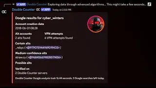 No more Discord Alts :c | Double Counter
