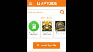 how to download aptoide  app  for android.
