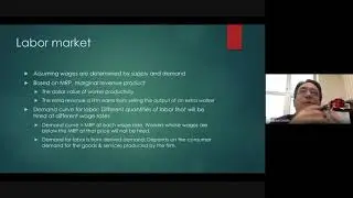 ECON 100 - Chapter 10 labor