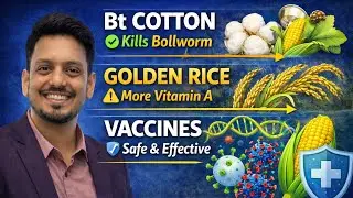 Bt Cotton, Golden Rice, Vaccine I SSC Science 2 I Important Questions
