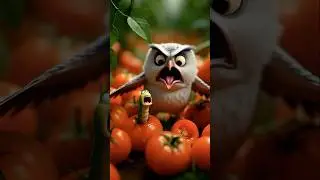 Angry Owl vs. One Brave Caterpillar! 🦉🐛