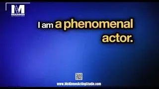 Actor Affirmation with Coach Mark | McKinnon Acting Studio