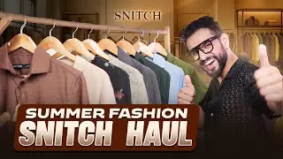 SNITCH SUMMER HAUL 2025 | *GIVEAWAY* | Summer Fashion | Shirts | T-Shirts | Joggers