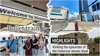 Hiroshima Vlog | Atomic Bomb Epicenter, Bullet Train Ride & Robotic Waiters