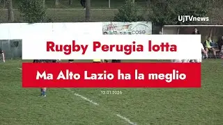 Rugby Perugia lotta ma Alto Lazio ha la meglio