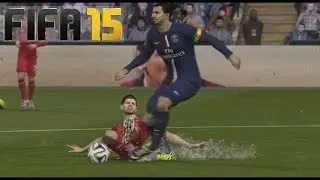 FIFA 15 en PS4  Gameplay - PSG Vs Liverpool , Probando la dificultad legendario y la lluvia