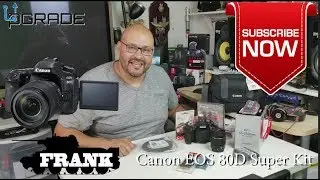 Canon EOS 80D DSLR Bundle