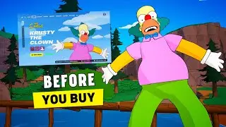 ИГРОВОЙ ПРОЦЕСС НАБОРА КЛОУНА КРАСТИ | THE SIMPSONS x FORTNITE (ПЕРЕД ПОКУПКОЙ)