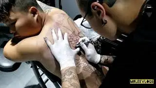 Lazer Tattoo making in Shanghai,China