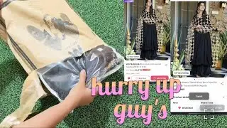 Pakistani kurta with mirror work dupatta set unboxing just waoo