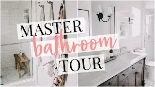 Master Bathroom Tour: Total Renovation! | Kendra Atkins