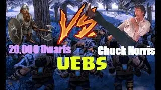 20,000 Dwarfs  Vs Chuck Norris | Ultimate Epic Battle Simulator