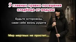 5 главных правил посещения Кладбища от Ведьмы.