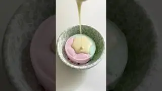 Make chocolate yogurt bowl with me #asmr #food #asmrfood #satisfying #yogurt #healthyfood