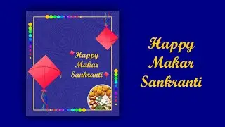 Social Media Banner Design For Makar Sankaranti | Banner Design In Coreldraw | Dsa Graphic |