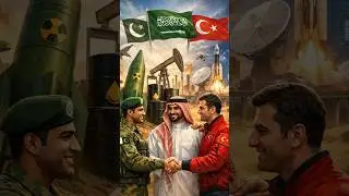 Islamic NATO Pakistan Saudi Arabia and Turkiye #shorts