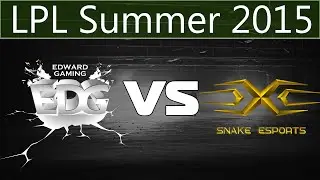 EDG vs SS Game 2 | EDward Gaming vs Snake eSports (29.05.2015) [LPL Summer 2015]