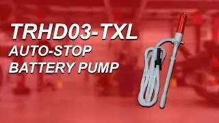 TERA PUMP - TRHD03-TXL Multi-Purpose Automatic Fuel Transfer Pump - 10 FT Hose, Auto-Stop Sensor