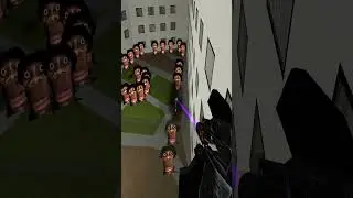 Auughh Nexbots Chase in Garry's Mod #gmod #garrymod #nextbots #garrysmod