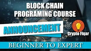 Blockchain course announcement