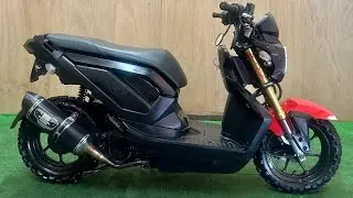 長野県松本市！中古車バイク【車両紹介】HONDA ズーマーX JF52型 原付二種 107cc インジェクション FI 空冷 4サイクル ブロックタイヤ コンビブレーキ スクーター