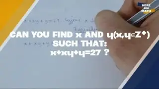 Find x and y.