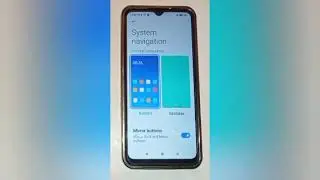 How to hide navigation button in redmi 8a,hide navigation button setting