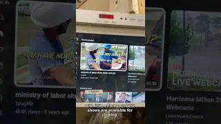 Sylvox Under Cabinet TV