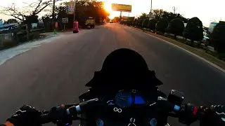 Sunset ride Rs 200 ||🌇 fun ride #vlog #bikeride #motovlog #gopro #viral 