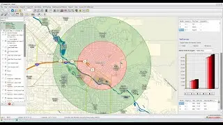 Buffer and Drive Time/Distance Analysis in Simple GIS Client Software