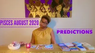 Pisces August 2020 Predictions ♓️ 🔮 - Taking Back Your Power 💪🏾 #pisces #tarotreading