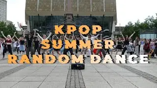 K-Pop Summer Random Dance in Leipzig, Augustusplatz by Kiss.mm - 1st Round 27.07.2024