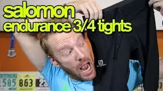 ОБЗОР КОЛГОТОК SALOMON ENDURANCE 3/4 - GingerRunner.com