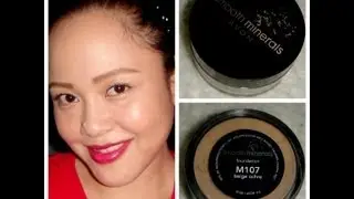 Avon Smooth Minerals Powder Foundation Demo