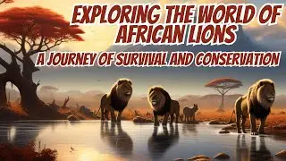 Lion Kingdom Chronicles: African Lions, Conservation Efforts, and the Wild Majesty of Lions