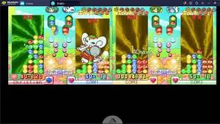 Puyo Puyo 15th Anniversary DS Lidelle VS Zoh,Satan & Yu&Rei Nonstop Fever Mode