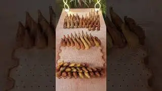 Wood Sprouts Growing &mdash; A Wall Sculpture