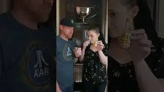 99 Proof Pineapple - Sips with the Scotts #couple #shots #shorts #vodka #tasting #pineapple