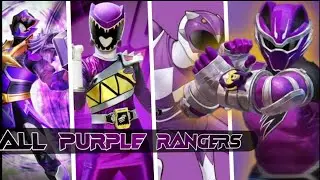 Every Purple Ranger | All Purple Ranger | Hindi | A SQUAD