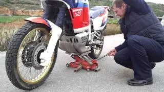 Elevador para motos casero