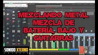 Mezcla #1 Metal - Mezcla de Bater&iacute;a, Bajo y Guitarras
