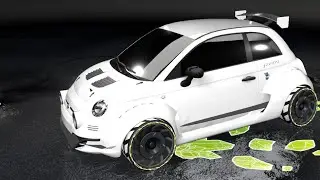 Drive Zone Online:VEX Racing, Full CP/CT Fetta Mini. THIS THING IS INANITY! Most fun car in the game