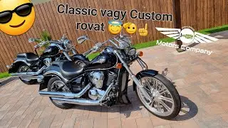 Kawasaki VN900 🤏 méterrel