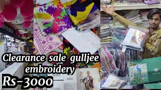 Biggest Gulljee Clearance sale | Gulljee embroidery leftover | gulljee new collection 2025 #gulljee